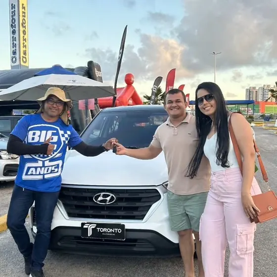 Entrega de veículo registrada